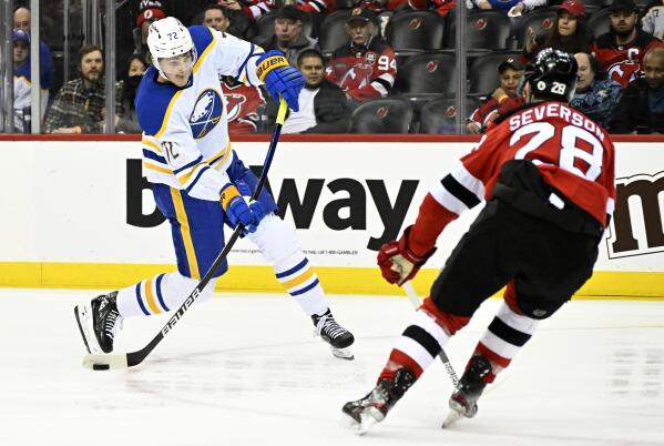 Okposo Tuch score short handed goals Sabres beat Devils AP News